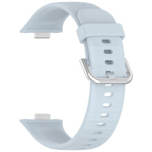 Siliconen horlogebandje, zweetbestendig, effen kleur, 22 mm