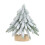 Mini alberi di Natale con base in legno, 3 misure. 1