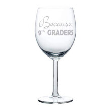 Verre à vin humoristique pour professeur, 30 cl