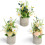 Small Christmas Tree 9 Inch Artificial Potted Indoor 1