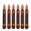 Taper candles flameless with timer6pcs 2