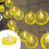 LED Lemon String Lights for School Home Decor 1.5m 10-Light 3