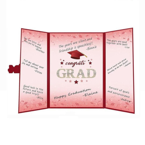 Graduation Decorations and Guest Book Alternative Blue 1
