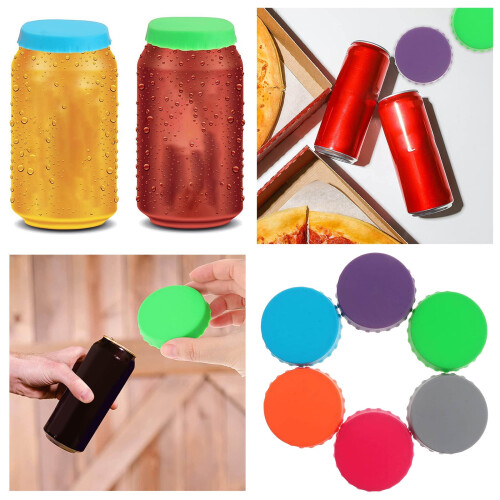 Silikon-Dosendeckel für Getränkedosen, 6er-Pack 1