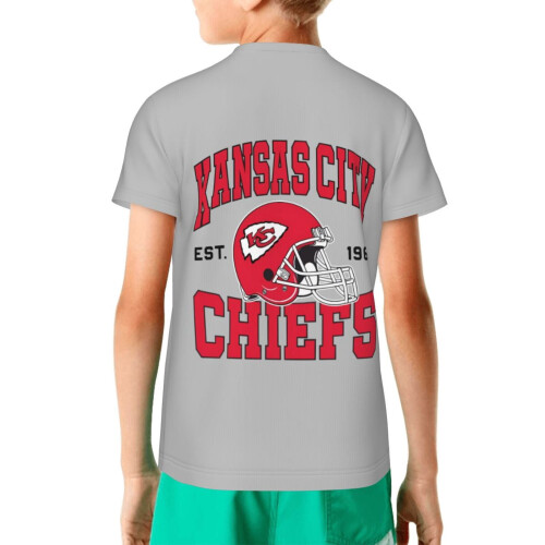 Νεανική κοντομάνικη μπλούζα KC Chiefs για λάτρεις των σπορ 1