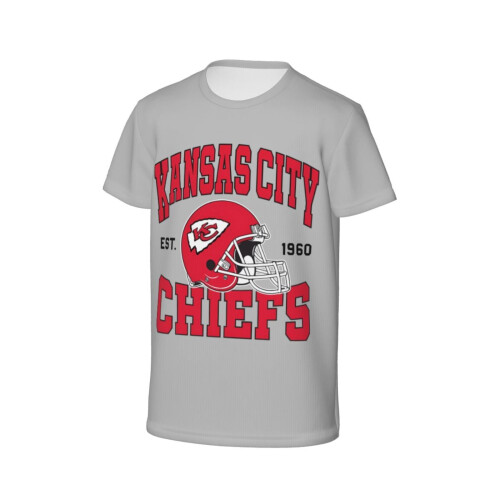 Νεανική κοντομάνικη μπλούζα KC Chiefs για λάτρεις των σπορ 2