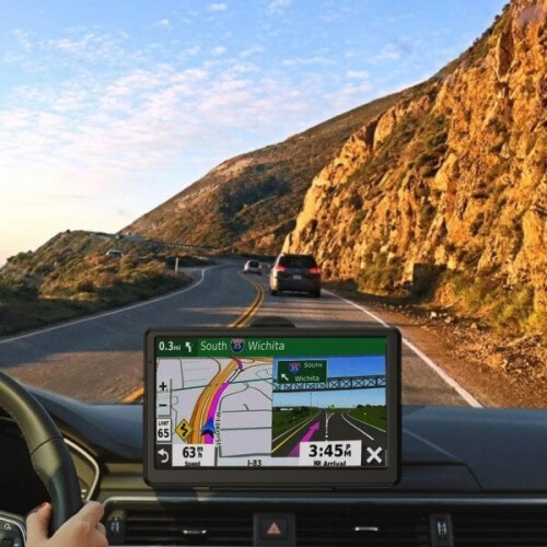 Navegador GPS para carro, mapa atualizado de 2024, tela de 7 polegadas 2
