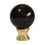 Lamp Finial Cap Knob Black or Gold 1 Pack 5