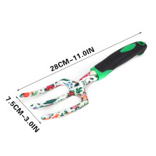 Ensemble d'outils de jardin pour femmes : pelle large, pelle graduée,