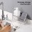 Kitchen sink drainer basket stainless steel 1 set 5