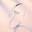 S999 Silver Lucky Clover Bracelet 25g 1