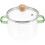 Ramen Saucepan Glass 1600 mL with Lid and Handle 1