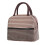 Sac à lunch marron avec isolation en aluminium (1 pièce) 1