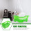 Plastic Dish Drying Rack with Drainboard and Cutlery Holder 5