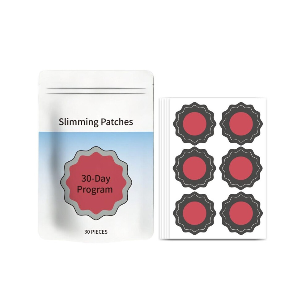 Srj Star (1Pcs) Natural Slimming Belly Patches 30 Days Weight Loss Detox Stickers For Abdomen Gentle Daily Skin Care Shape Your Body