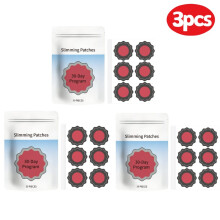 (3pcs) Natürliche Schlankheits-Bauchpflaster, 30 Tage Gewichtsverlust, Detox-Aufkleber für den Bauch, sanfte tägliche Hautpflege, formen