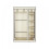 Armoire portable, beige, 1 pièce. 2