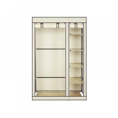 Armoire portable, beige, 1 pièce. 1