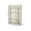 Armoire portable, beige, 1 pièce. 3