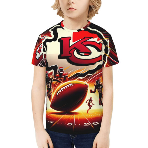 Νεανική κοντομάνικη μπλούζα KC Chiefs για λάτρεις των σπορ