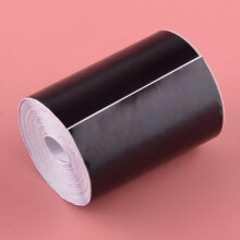 Cinta adhesiva de 10 m x 8 cm, cubierta protectora contra arañazos, color negro, para coche.