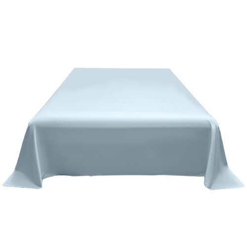 Silk Bedding Set Solid Color Washable 4-Piece 1