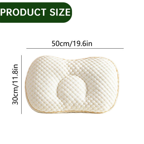 Cotton Knit Neck Pillow for Adults 1pc 2