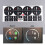 2 stuks PVC-knop autosticker dashboard reparatiesticker 1