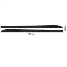 2 pegatinas de vinilo para coche BMW, diseño de estribo lateral y difusor trasero.