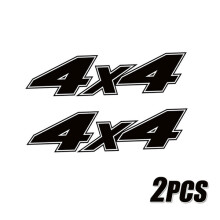 2 Stück 4x4 Auto-Styling-Aufkleber für Karosserie und Türen