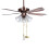 Ceiling Fan Pull Chain Set Metal Beaded Ball 2pcs 4