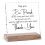 Support de plaque de bureau inspirante en bois 2
