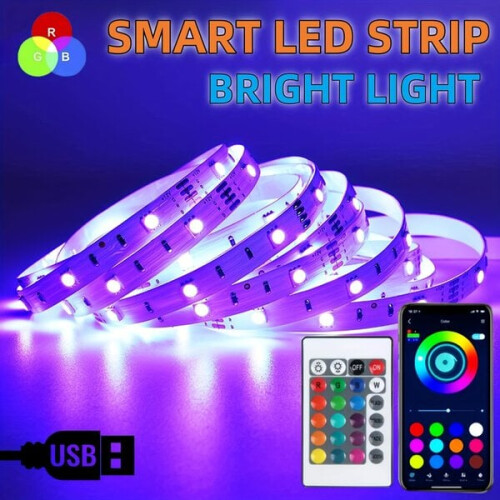 Έξυπνο σύστημα φωτισμού με λωρίδα LED 1
