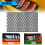48*30cm Auto Honingraat Stickers Auto Styling Achterlicht 1