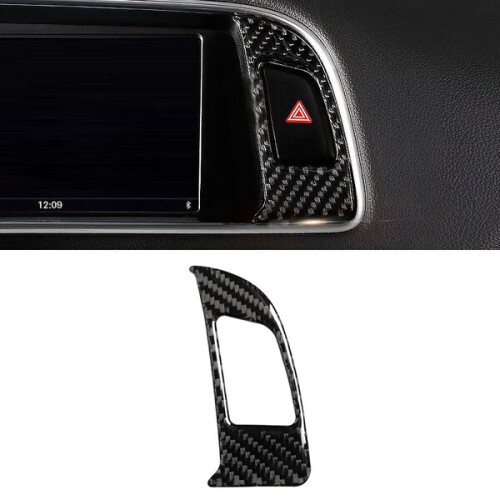 Carbon Fiber Car Accessories Interior Control Center Warning