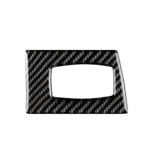 Accesorios para automóviles de fibra de carbono: pegatinas para el interruptor de encendido interior.