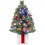 Mini Christmas Tree with Lights 2ft Tabletop Gift Box Base 5