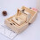 Wooden arched hinged storage box craft gift 1 piece 4