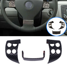 VW Golf 5 Jetta Bora Polo Passat B6 B7 Touran Tiguan 3 Piezas Carbono Textu