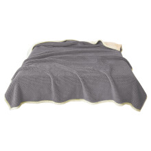 Extra dikke flanellen fleece deken met dubbele laag, 78,74 x 59,05 cm.