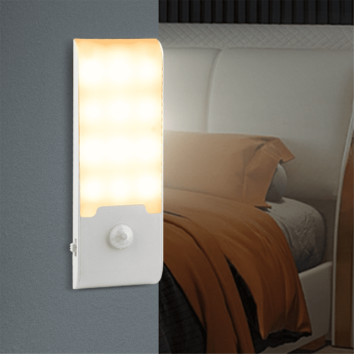 Lampada da parete a LED con sensore di movimento per camera da letto. 1