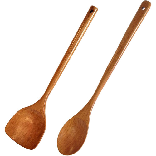 Küchenutensilien-Set aus Holz, 16,5 Zoll, 2 oder 4-teilig