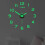 Horloge murale WJSXC à surface miroir, silencieuse et grand format 5