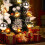Tabletop Christmas Tree Silver 16 inch with LED Lights 2