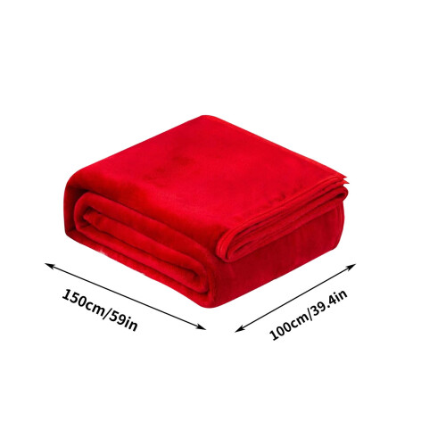 Antqov flanellfleece-teppe 91 x 133 cm 2
