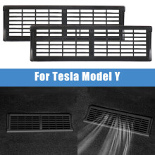 2 tapas para la salida de aire del coche Tesla Model Y, a prueba de polvo.