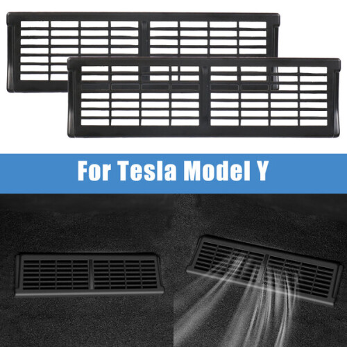 2 coperture antipolvere per bocchette d'aria auto per Tesla Model Y