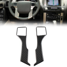 2Pcs Car Steering Wheel Cover Decorative Trim Sticker