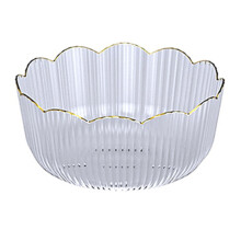 Fruit Bowl Transparent Plastic Large Capacity