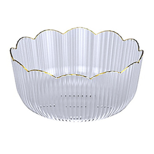 Fruit Bowl Transparent Plastic Large Capacity